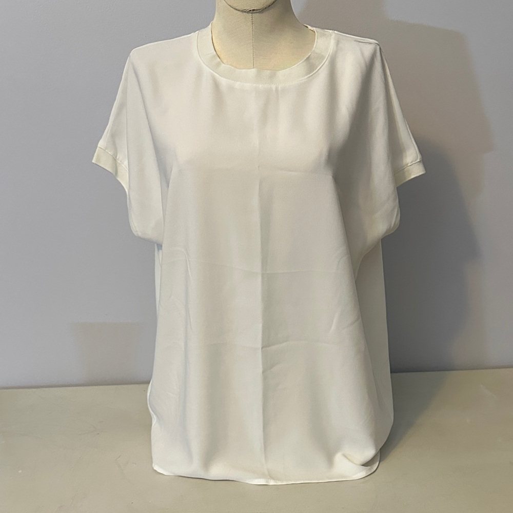 Madison d’ Amelie Chic White Women's Blouse